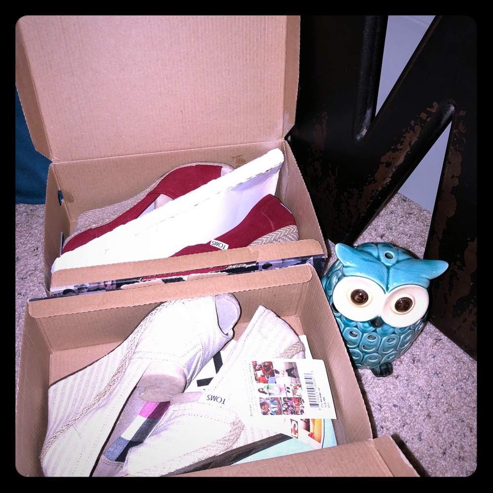 Toms Wedges 2 pair